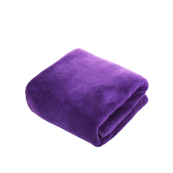 Large Absorbent Microfiber Dog Towel 11.8 x 15.7 Inch, Soft Quick-Dry Pet Grooming Drying Towel for Small Medium Dogs, Bath Shower Supplies, Pet Grooming, Purple