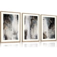 thumbnail image 1 of Large Abstract Framed Canvas Wall Art Set,Black and White Wall Art,Illustrations Modern Wall Decor for Livingroom, Bedroom, Office, Dining Room-16"x24"x3, 1 of 7