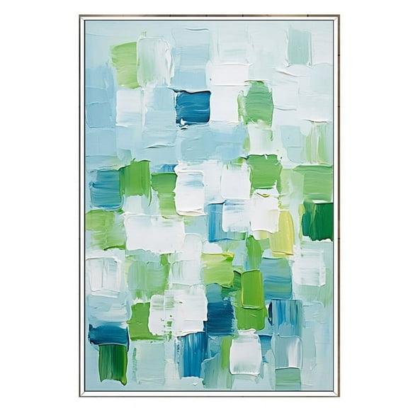 Large Abstract Painting Handmade Acrylic On Canvas Stunning Home Decor Vibrant Canvas Painting Housewarming Gift Wall Art