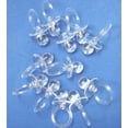 thumbnail image 1 of Large Acrylic Baby Pacifiers Baby Shower Favor Pink Yellow Blue Clear Pacifier, 1 of 2