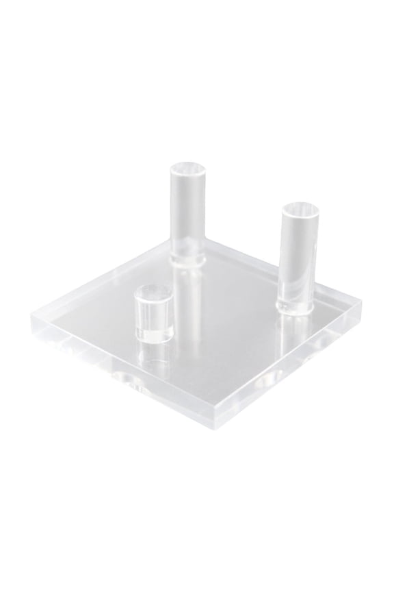 Large Acrylic Display Stand for Agates and Mineral Transparents Round/Square Fossils Corals Rack Multipurpose Shelf