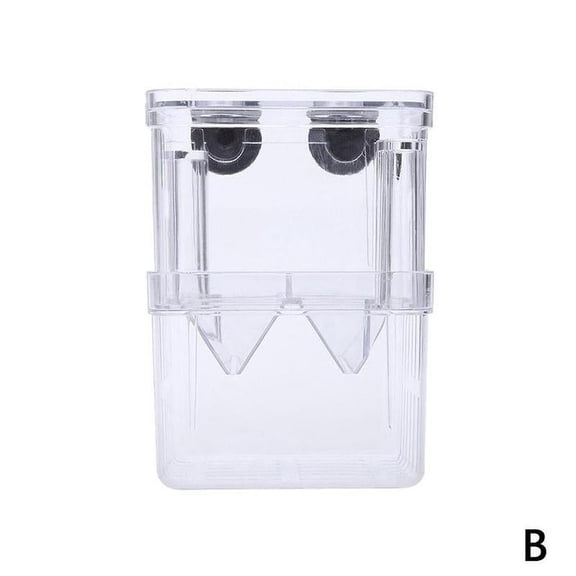 Large Acrylic Fish Breeding Box for Aquarium, Hatching Isolation Incubator, Guppy Fry Separator