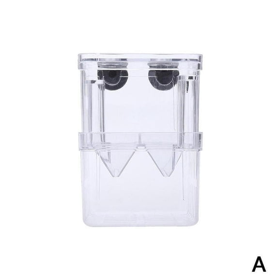 Large Acrylic Fish Breeding Box for Aquarium, Hatching Isolation Incubator, Guppy Fry Separator