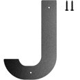 thumbnail image 1 of Party Letters Decorations 6" Premium Modern Black Metal House Numbers & Letters for Outdoors, Weatherproof Address Plaque with Pre-Drilled Holes for Easy Installation on Mailboxes, Homes, Or Gardens, 1 of 8