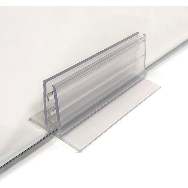 Large Adhesive Sneeze Guard Holders, Stable Glass Stands to Fasten