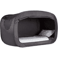 thumbnail image 1 of Large Adult Indoor Blackout Tent, Indoor/Outdoor Blackout Camping Bed Tent, Portable Black Folding Sleeping Tent, Breathable Fabric, Strong Blackout Performance, 1 of 6
