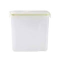 thumbnail image 1 of Large Airtight Grain Storage Jar 4L | Food Grade Transparent Container with Scale Ruler | Four-Clasp Sealed Lid | Dry Goods, Rice, Cereal, Flour Organizer | Leakproof, BPA-Free, Fridge & Pantry Use, 1 of 2