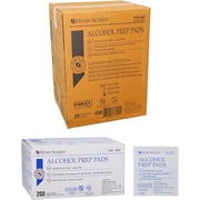 Henry Schein Medium 2-Ply Alcohol Prep Pads, Sterile 70% Isopropyl Alcohol Wipes, 2000-Count