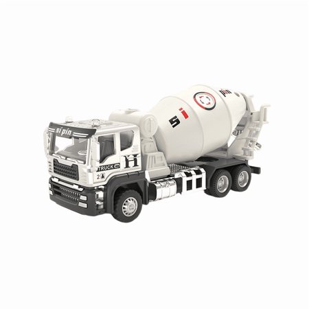 Large Alloy Construction Vehicle Toy Set Concrete Mixer Truck Engineering Machine Model Kit For Boys Play Vehicles & Models