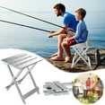 thumbnail image 1 of Large Aluminum Foldable Outdoor Side Table, 11x10x15.4 Inch, Multi-Use for RVs Campsites, 200LBS Capacity, Easy Setup & Space-Saving, 1 of 9