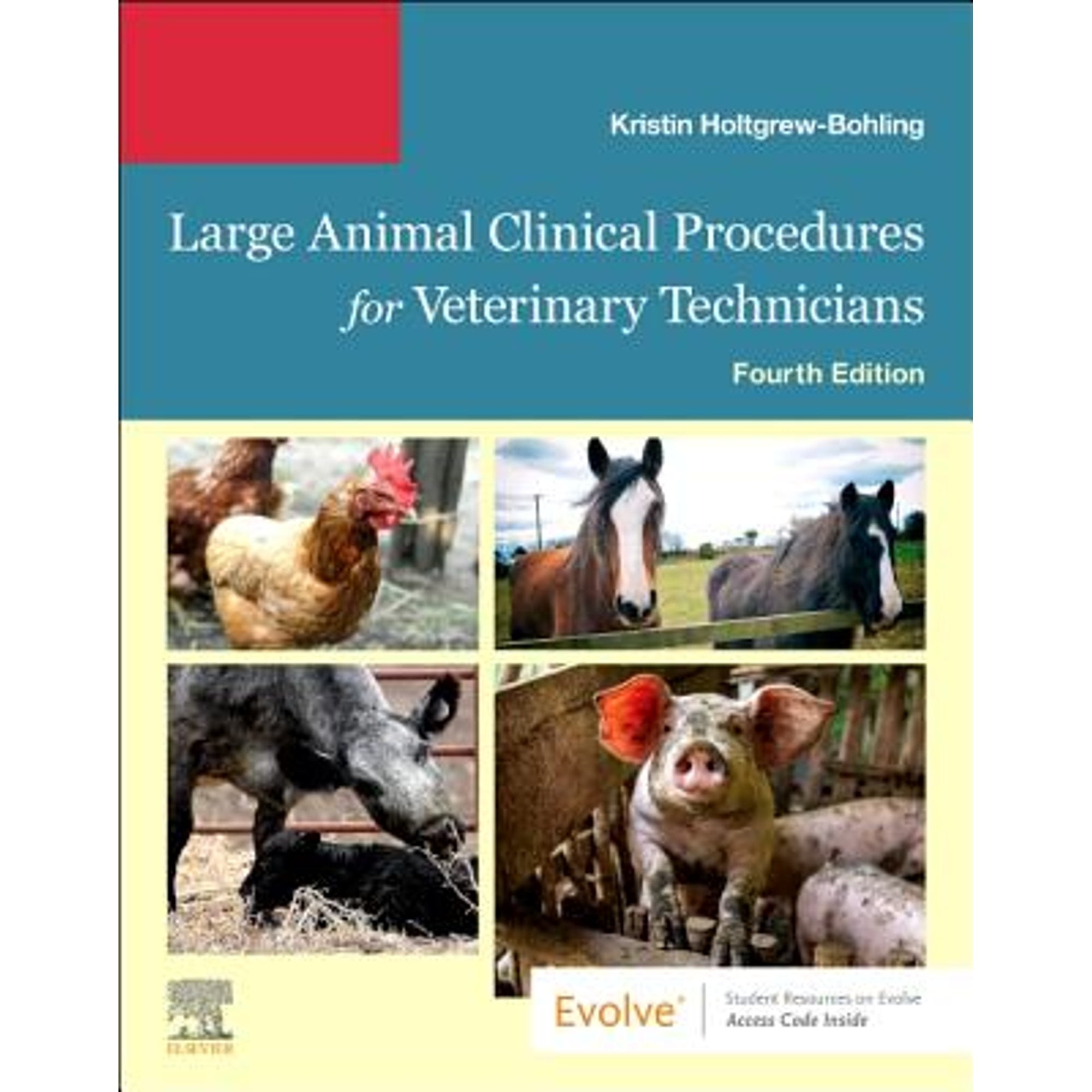Pre-Owned Large Animal Clinical Procedures for Veterinary Technicians (Paperback) 0323569048 9780323569040