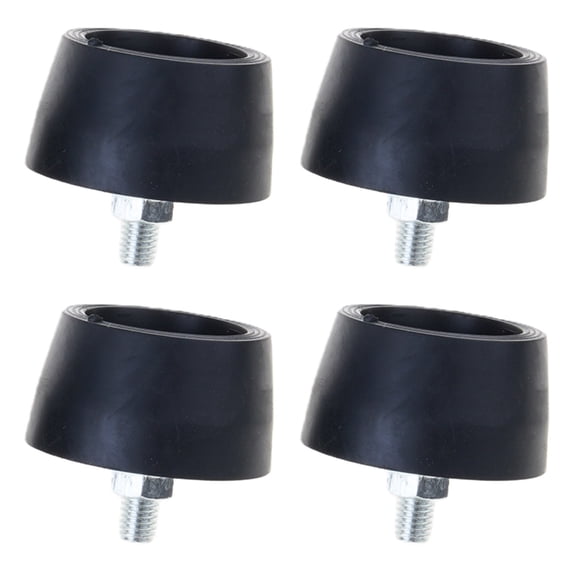 Large Anti Vibration Air Compressor Pumps Replacement Feet Includes Metal Screws Nut Noise Reduction