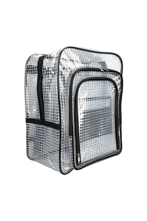 Large Antistatic Backpack Constructed Practical PVC Clear Tool Bag Cleanroom Engineers Bag For Electronics