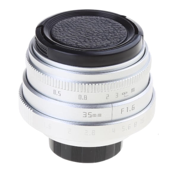 Large Aperture Large Aperture Manual Camera Lens 35mm F1.6 Mini Lens For A6000 X-T10 X-A3 X-E2 Camera Accessories