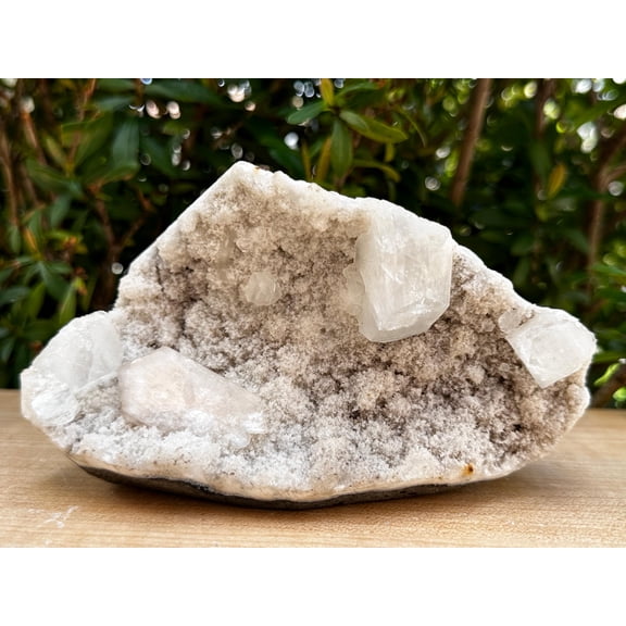 Large Apophyllite & Stilbite Crystal Cluster 3-8", Natural Apophyllite Cluster with Inclusions (1-2 lb)