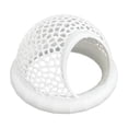 thumbnail image 1 of Large Aquarium Fish Resting Lounge, Floating Fish Hideout With Mesh Design For Betta, Guppy, Small Aquatic Pets, White - 1Pc Fish Tank Accessory For Relaxation, Breeding, Hiding, 1 of 6