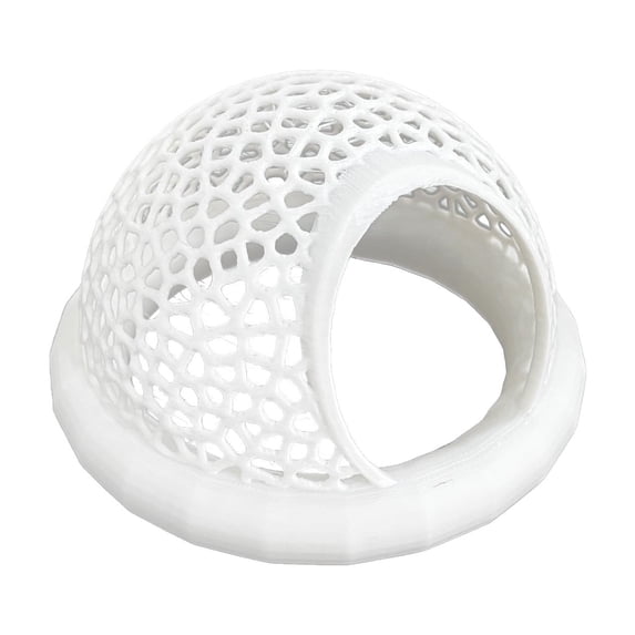 Large Aquarium Fish Resting Lounge, Floating Fish Hideout With Mesh Design For Betta, Guppy, Small Aquatic Pets, White - 1Pc Fish Tank Accessory For Relaxation, Breeding, Hiding