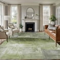 thumbnail image 1 of Large Area Rug 5'x8',Sage Green Non-slip Runner Carpet for Living Room/Bedroom,Retro Oil Painting Modern Abstract Art Aesthetics Outdoor Indoor Rectangle Area Rugs Floor Mat for Kitchen/Dining Room, 1 of 9