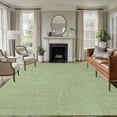 thumbnail image 1 of Large Area Rug 6'x9', Vintage Sage Green Non-slip Runner Carpet for Living Room/Bedroom/Office, Farmhouse Retro Beige Solid Color Outdoor Indoor Rectangle Area Rugs Floor Mat for Kitchen/Dining Room, 1 of 9