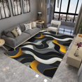 Large Area Rug Foldable Rug For Bedroom NonShedding Washable Living