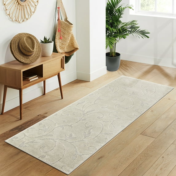 Large Area Rug Living Room Area Rug Non-Shedding Nursery Rug Boho Tribal Shag Rug Contemporary Fluffy Rug High Cut Low Loop Carpet for Living Room Bedroom Kids Room