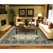 Large Area Rugs for Living room 8x10 Ivory