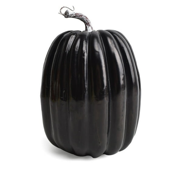 Large Artificial Foam Pumpkin - Thanksgiving Table Centerpiece Decor for Dining Room, Kitchen Island or Halloween Displays