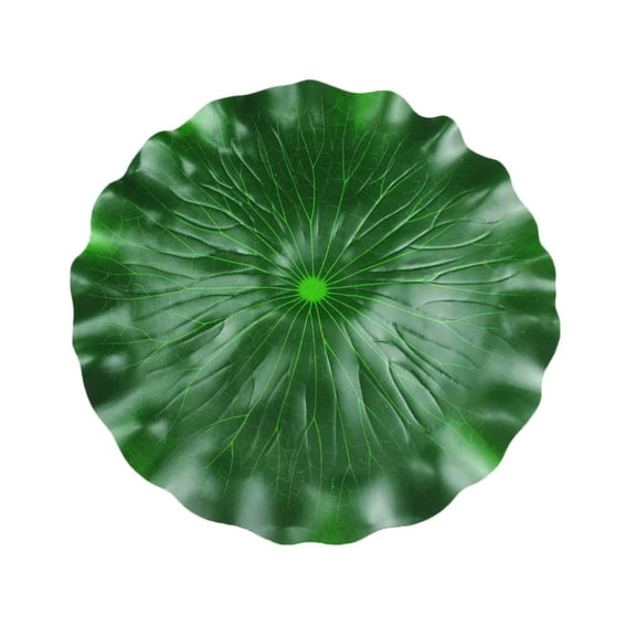 Large Artificial Water Lily Pads Floating Foam Decor Green 23.6 Inch 1 Pack