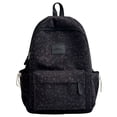 thumbnail image 1 of Large Backpack Clear,Carry-On Travel Backpack,Clear Reinforced Backpack,School Clear Backpack,Backpack For Elementary School Girls,Portable Drink Dispenser Backpack,Big Student Backpack,Black, 1 of 8