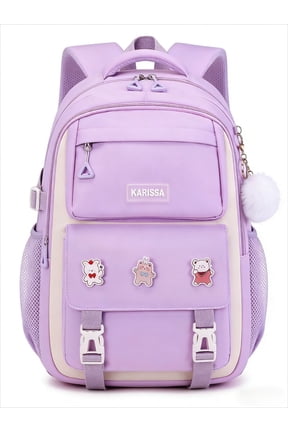 Large Backpack, College Aesthetic Laptop Bookbag with Anti-theft Back Pocket, Lightweight Bookpack, Watrer Resistant