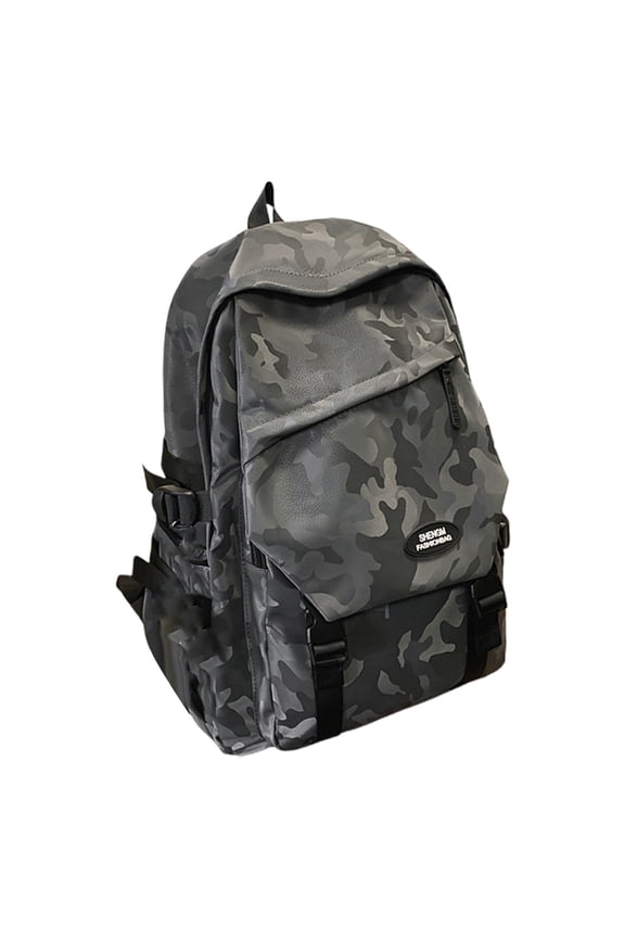 Large Backpack Laptop Bag Gray,Kaireo Lightweight S-Chool Bag Casual Daypack College Laptop Backpack for Men Women Water Travel Rucksack for Sports High S-Chool Middle Bookbag for Students