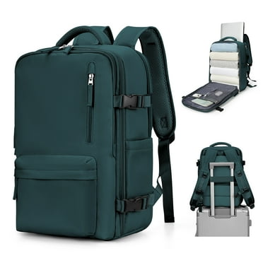 Large Backpack Women, Carry On Backpack,Hiking Backpack Waterproof Outdoor Sports Rucksack Casual Daypack School Bag Fit 14 Inch Laptop with USB Charging Port Shoes Compartment