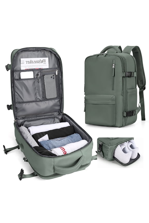 Large Backpack Women, Carry On Backpack Men,Hiking Backpack Waterproof Outdoor Sports Rucksack Casual Daypack School Laptop Bag