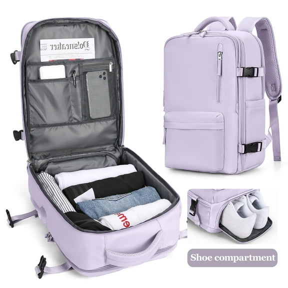 Large Backpack Women, Carry On Backpack Men,Hiking Backpack Waterproof Outdoor Sports Rucksack Casual Daypack School Laptop Bag