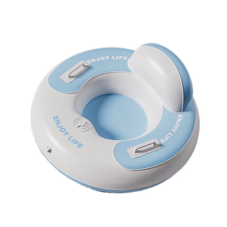 Large Backrest Inflatable Snow Tube With Quick Inflation Systems And Cold Resistant PVC Materials