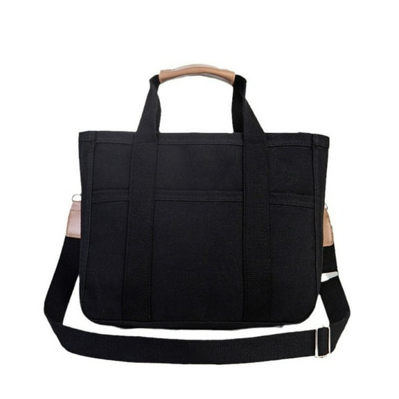 Large Bag Canvas Shoulder Bags Hanging Tote Bag for Multifunctional Storage Handbag