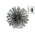 thumbnail image 1 of Large Ball of Coiling Ribbon Sculpture-Silver-Benzara, 1 of 1