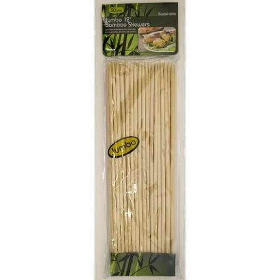 Large Bamboo Skewer 36 Count (Pack of 2)