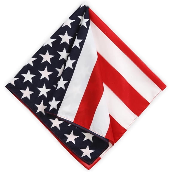 Large Bandana Headband - Handkerchief Bandanas for Men & Women - Paisley Bandana Pack - Cowboy Scarf