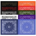 thumbnail image 1 of Large Bandanas 27 x 27 | Versatile Biker Rags | Classic Paisley Bandana Pattern, 1 of 1