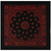 عصابات كبيرة 27 × 27 | خرق راكب الدراجة النارية متعددة الاستخدامات | نمط بيزلي باندانا الكلاسيكي