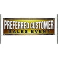 Large Banner blank Preferred Customer Advertising Sign Decorations ...