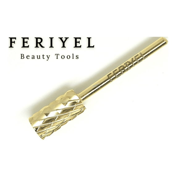 Large Barrel Flat Top Nail Carbide Bit - Shank 3/32"~Feriyel Brand USA