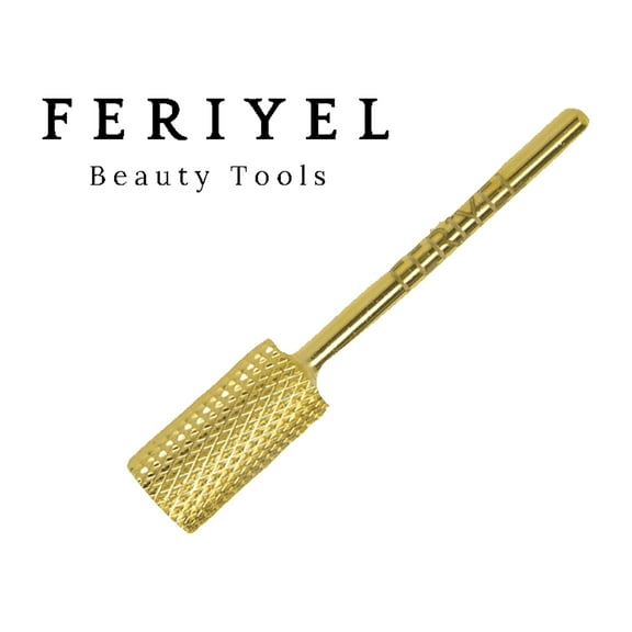 Large Barrel Flat Top Nail Carbide Bit - Shank 3/32"~Feriyel Brand USA