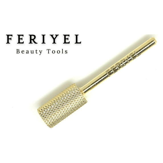 Large Barrel Flat Top Nail Carbide Bit - Shank 3/32"~Feriyel Brand USA