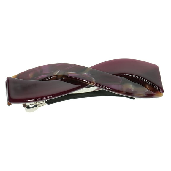 Large Barrette Hair Clip Fashions Rectangular Hair Ponytail Holder - ,