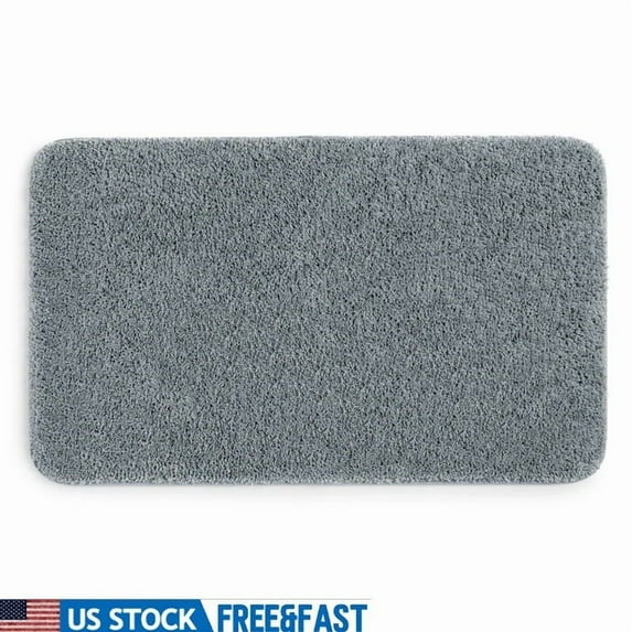 Large Bath Rug Non Slip Machine Washable Stain Resistant Eco Friendly 24X40 New