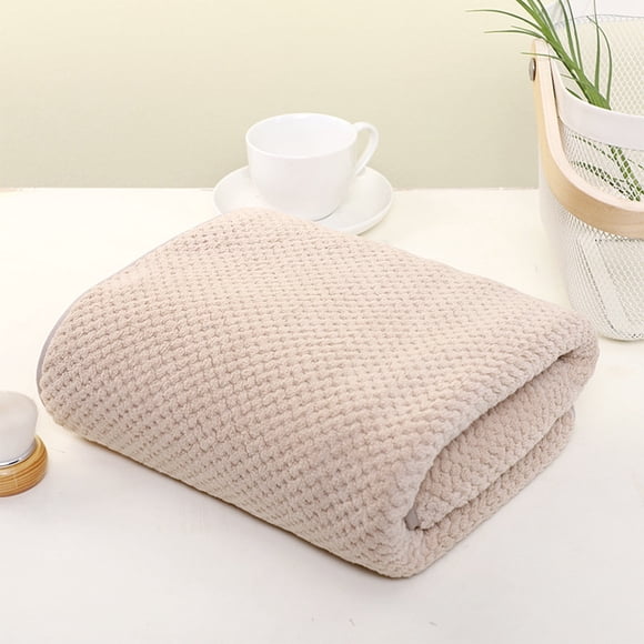 Large Bath Towel - Extra Thick & Ultra Soft, Highly Absorbent Quick Drying Bath Sheet, Oversized Towel for Adults, Perfect for Bathroom, Shower, Pool & Daily Use, 27*54in/70*140cm, Brown