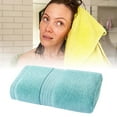 thumbnail image 1 of Large Bath Towels 100% Cotton Super Soft and Highly Absorbent, Quick Dry Lightweight Towels for Bathroom, Home, Gym, and Spa, Extra Large Bath Sheet, Gentle on Skin, 1 of 5