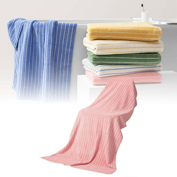 Large Bath Towels 100% Cotton Super Soft and Highly Absorbent, Quick Dry Lightweight Towels for Bathroom, Home, Gym, and Spa, Extra Large Bath Sheet, Gentle on Skin